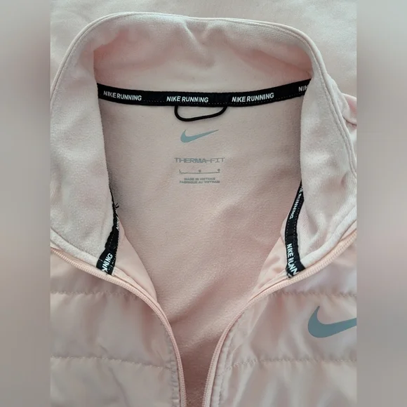 Nike Therma-FIT Essential Running Vest Arctic Light Pink Orange Women Size Large - Picture 7 of 9